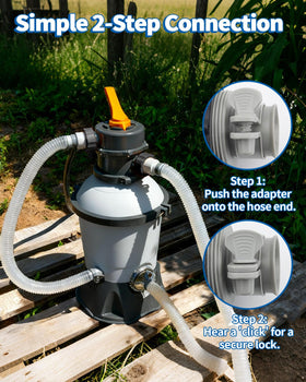 Cfyosnk DIY easy installation lets you swap adapters quickly without special tools.