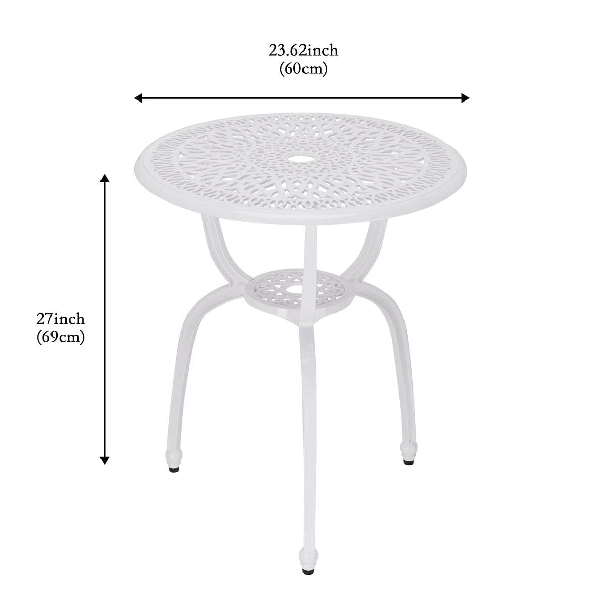 C/G patio casa anti-rust coating protects furniture outdoors.