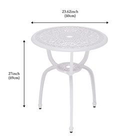 C/G patio casa anti-rust coating protects furniture outdoors.