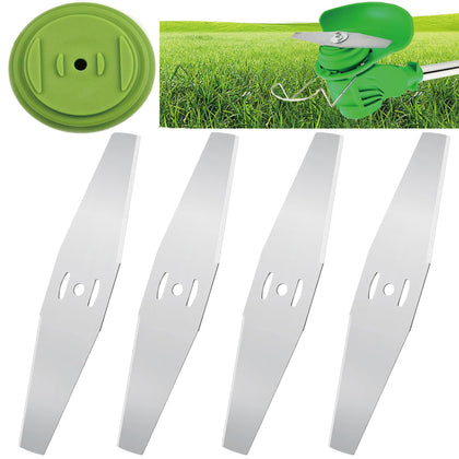CGNRONEAU grass cutter blades 6 inch for clean cuts and efficient weed control.
