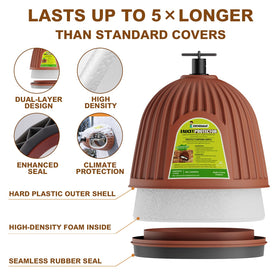 CH24Globall faucet cover universal sizing to fit most standard hose bibs.