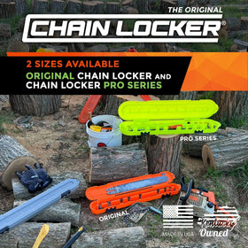 Chain Locker durable construction protects chains from rust and damage.