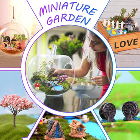 CHAKANLX color tower as a focal point in zen desk gardens