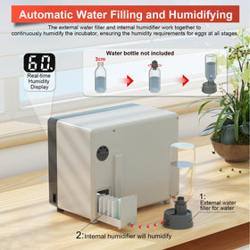 Chalixion temperature control panel enables precise settings.