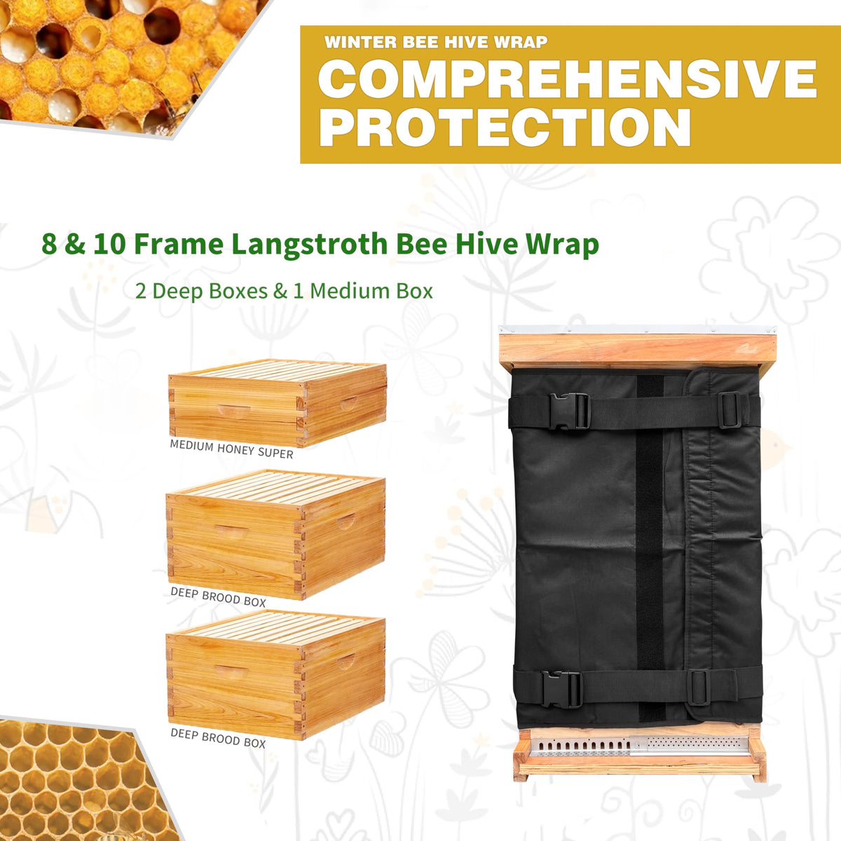Pearl cotton insulation layer added warmth for harsh weather