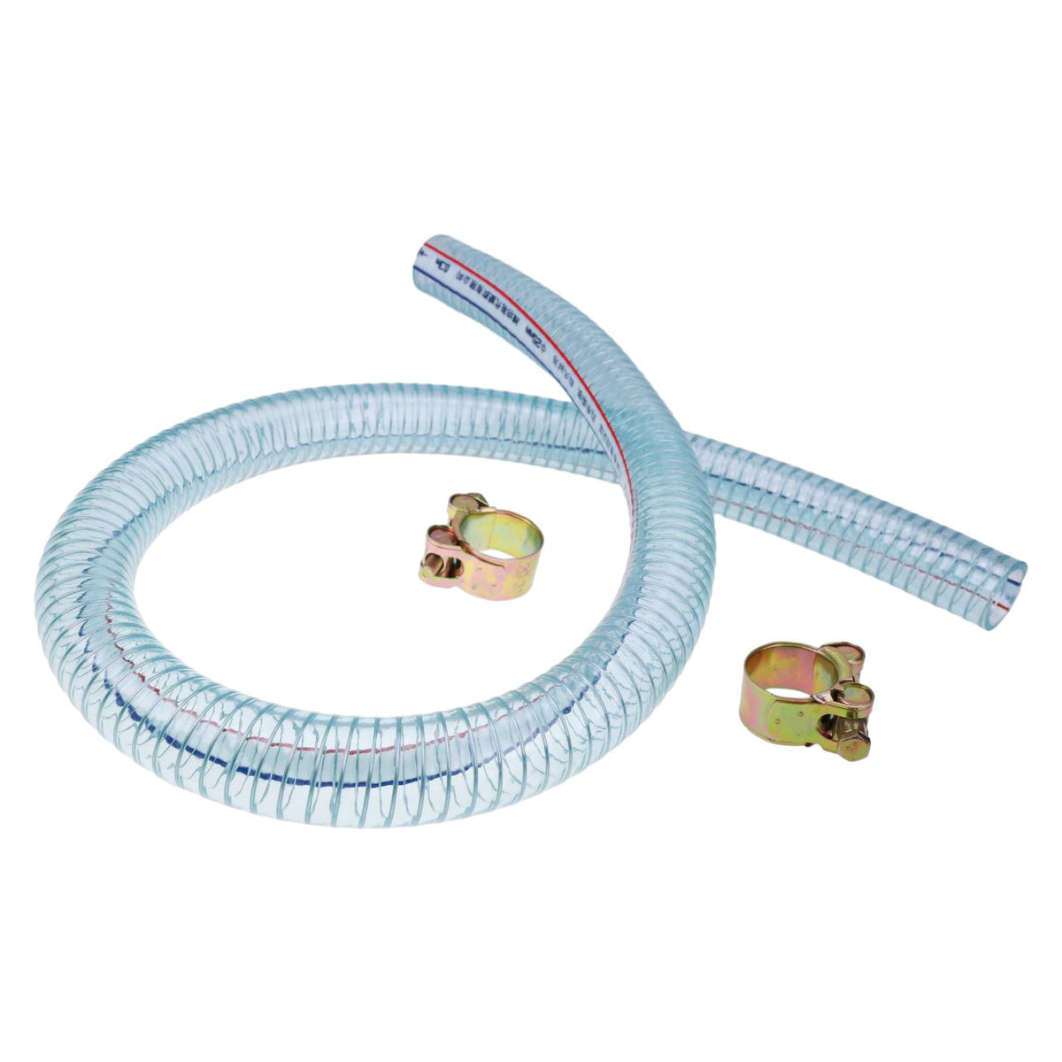 Chamixx durable hydraulic hose assembly in blue for heavy-duty pumping tasks