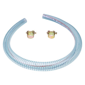 Chamixx log splitter pump inlet hose in blue enables smooth transfer