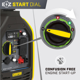 Champion CO Shield auto shutoff ensures safe operation at sites.