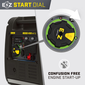 Champion CO Shield auto shuts off if CO rises during operation.