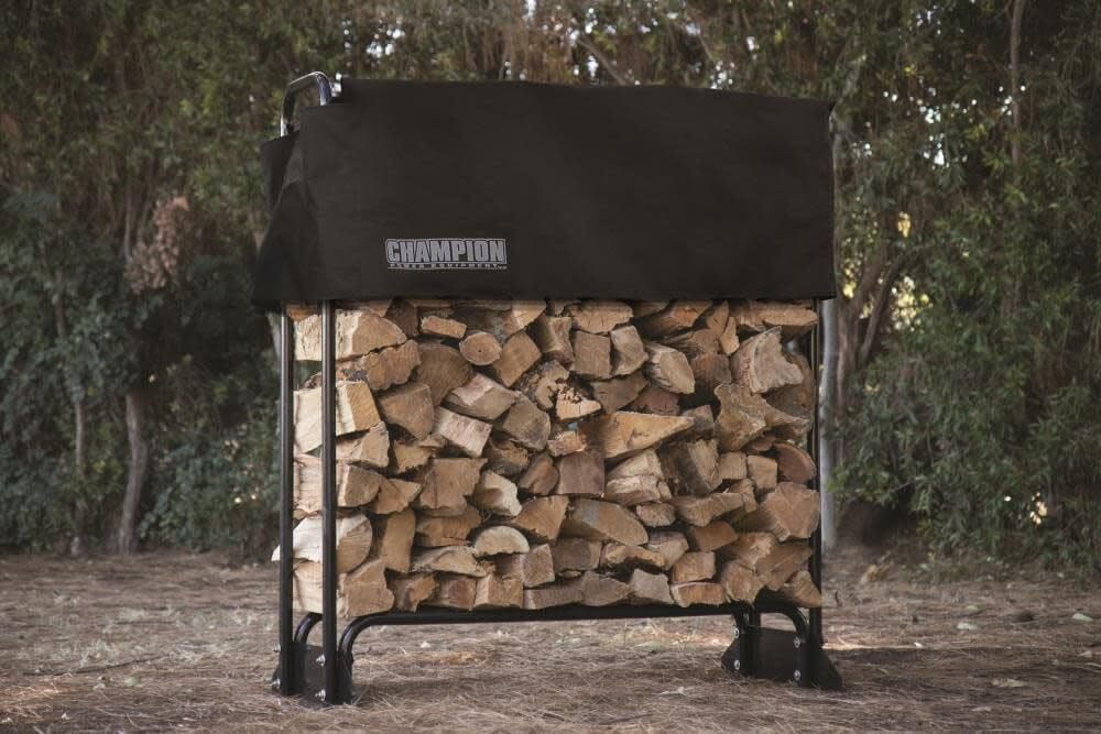 Airflow-focused cover design by Champion promotes wood drying