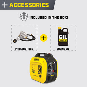 Champion parallel kit-ready setup to expand power and runtime.
