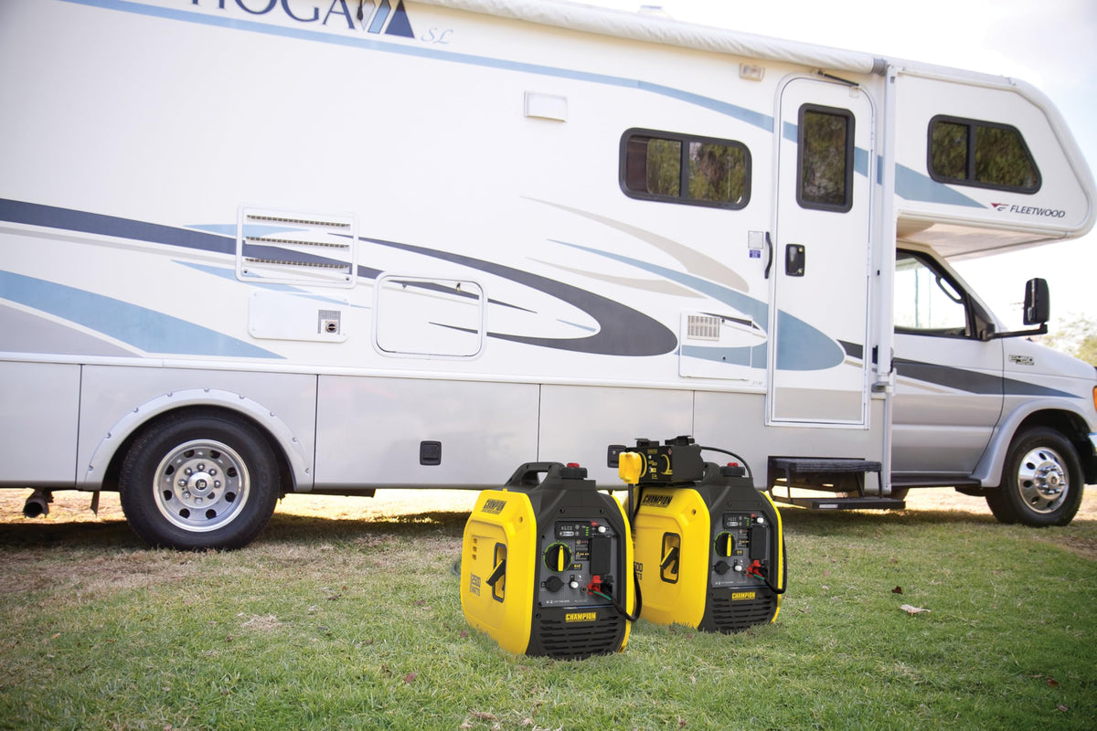 Champion parallel-ready inverter enabling doubled output with kit