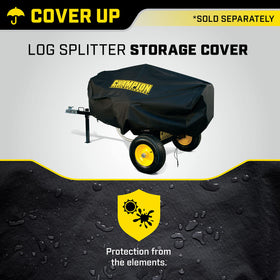 Cover protects from dirt, dust and debris to keep your splitter ready.