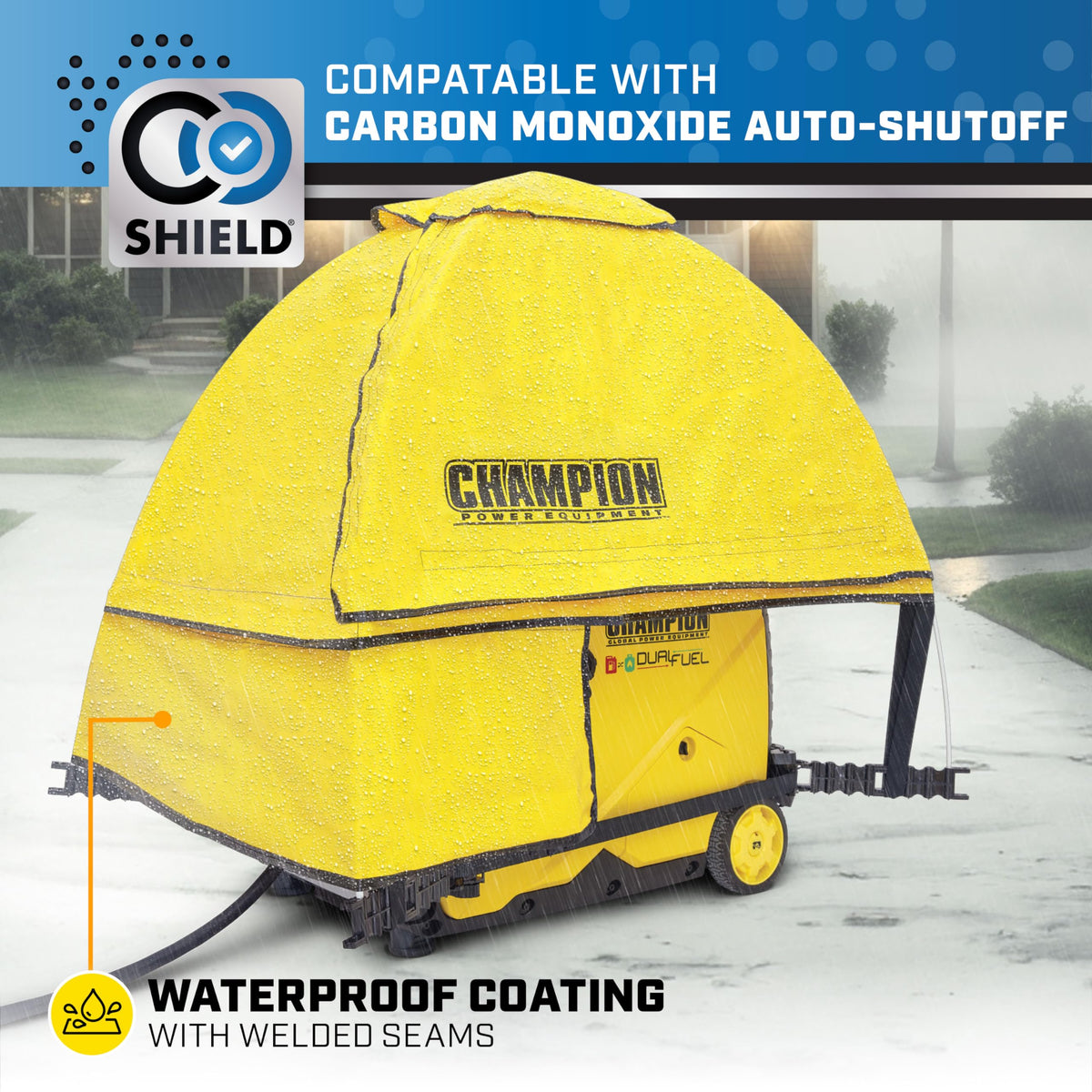 Champion Storm Shield withstands winds up to 70 mph for severe weather