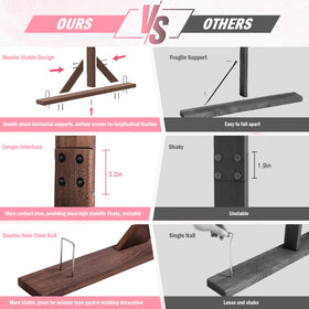 Chamvis arch assembly instructions with clear steps for quick setup.