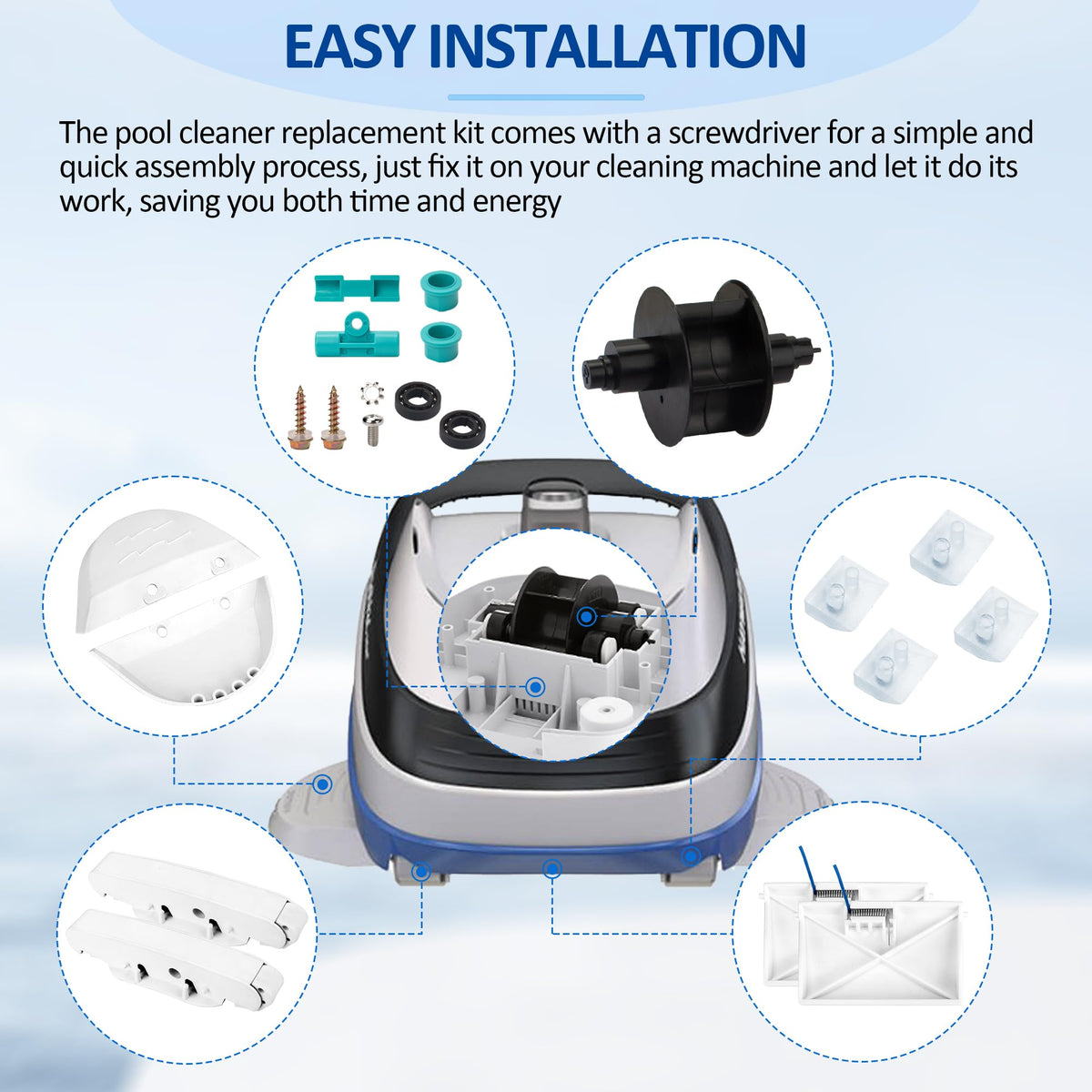 ChangTa AXV414P pod shoes enhance alignment and glide.