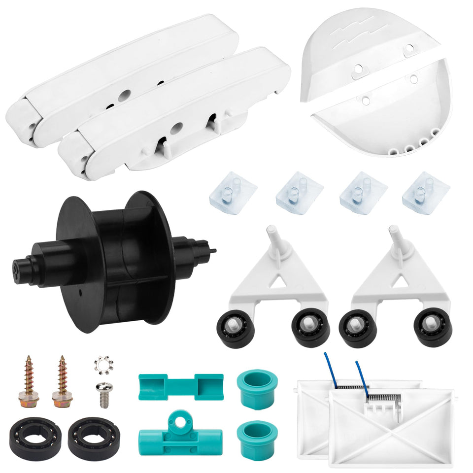 ChangTa AXV417WHP pod swings left for balanced cleaning.