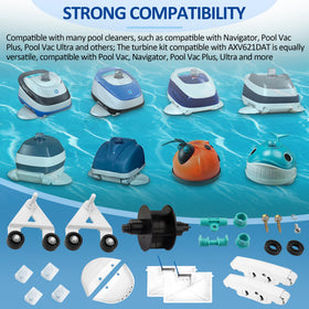 ChangTa AXV417WHP pod swings right for stable debris pickup.