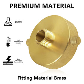 ChangTa brass finish resists corrosion and heat for long-lasting use.