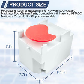 HWN134 replacement information note for Hayward cleaner compatibility with AXV408P.