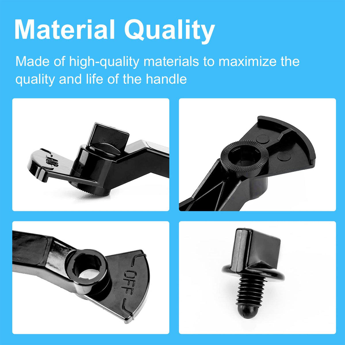 ChangTa installation steps: remove knob and swap handle for replacement.