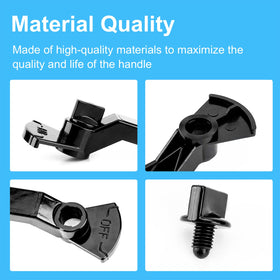 ChangTa installation steps: remove knob and swap handle for replacement.