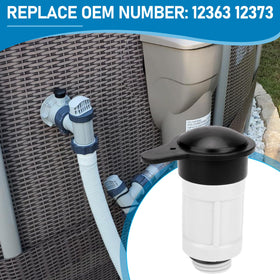 Package includes air jet valve and cap for replacement.