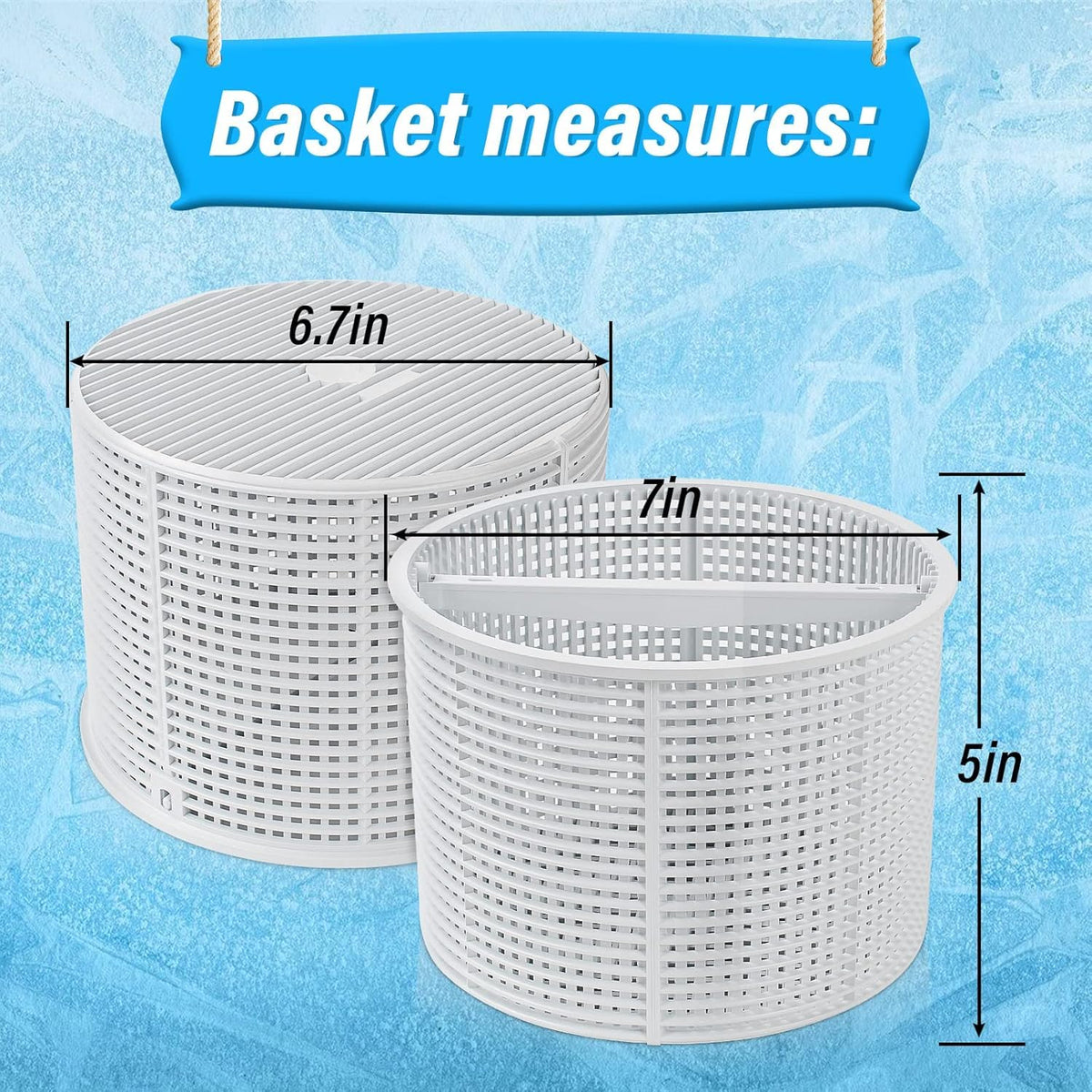 ChangTa basket SP1083 ready for easy replacement on Hayward skimmers.