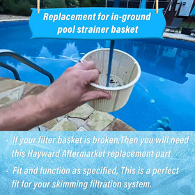 ChangTa SP1085 replacement basket in-use trapping surface debris.