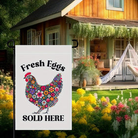 CHAONENG porch and yard decor flag adds seasonal charm to entryways