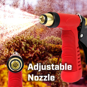 Chapin 4608 fits standard 3/4 inch hoses for quick setup