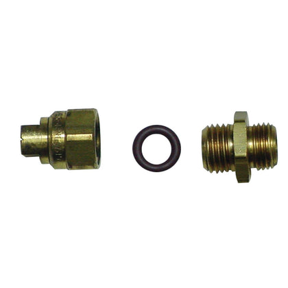 Chapin 6-5797 brass fan nozzle with adapter for precise spray control