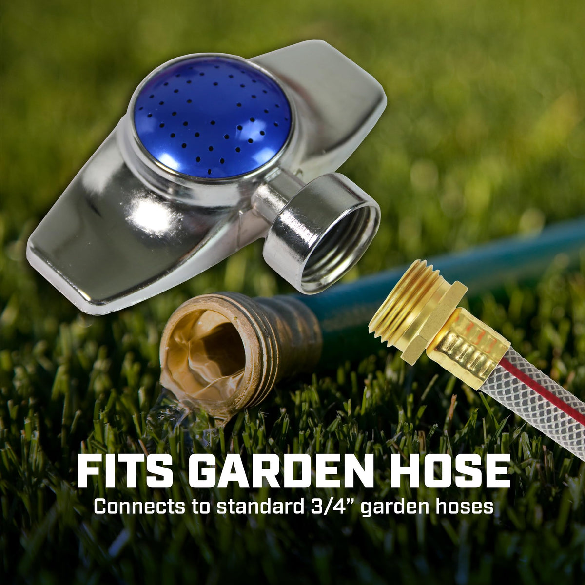 Chapin 6-9488 two-pack suits small gardens and lawns with versatile setup.