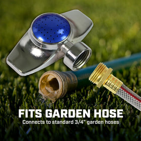 Chapin 6-9488 two-pack suits small gardens and lawns with versatile setup.