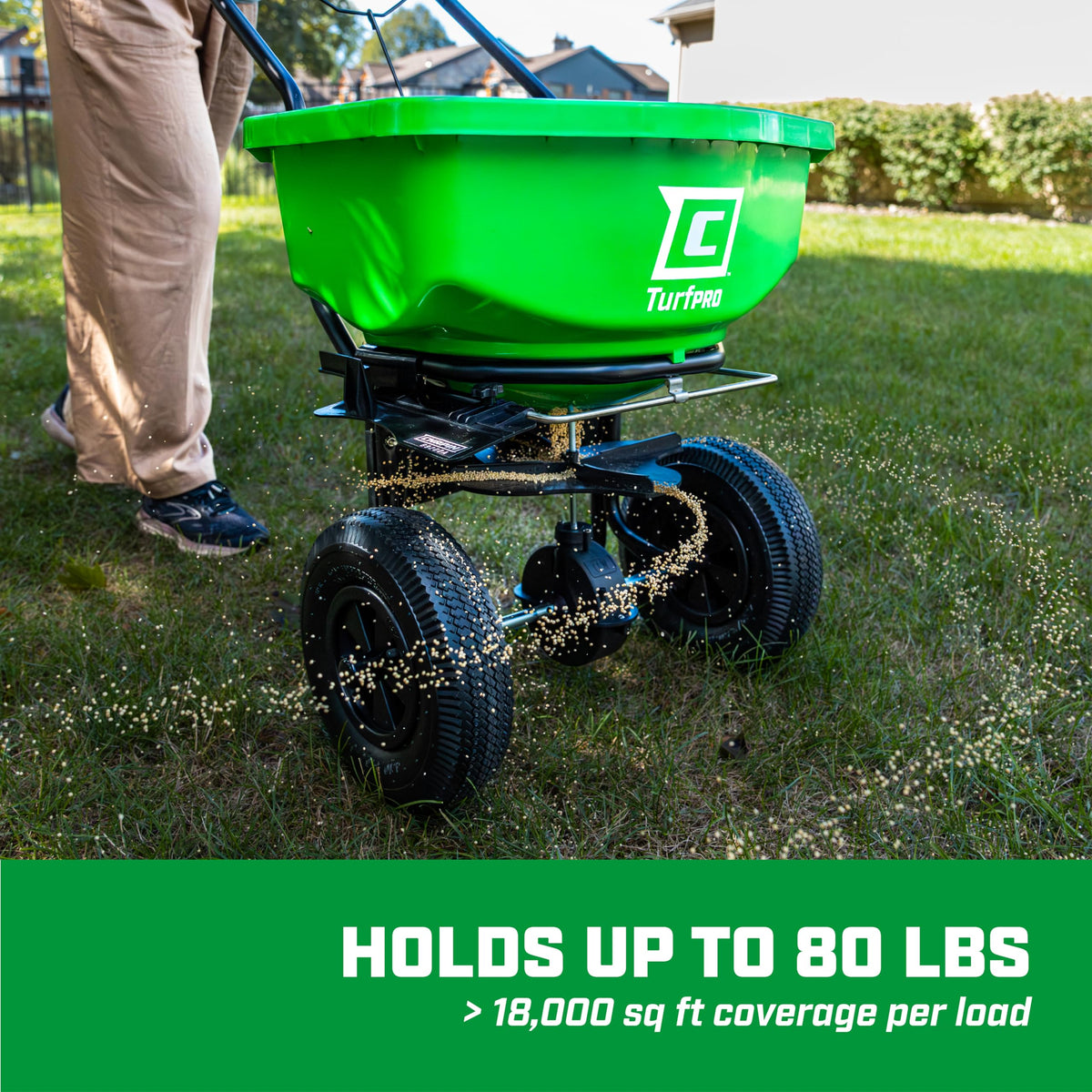 Chapin 89000A spreader side-baffle directs precise fertilizer coverage.