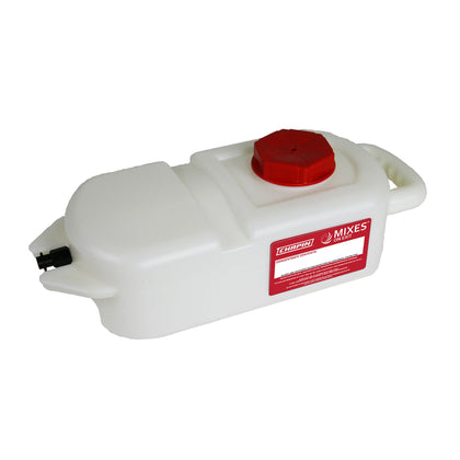 Chapin M.O.E. concentrate tank pour enables quick chemical mixing on the move