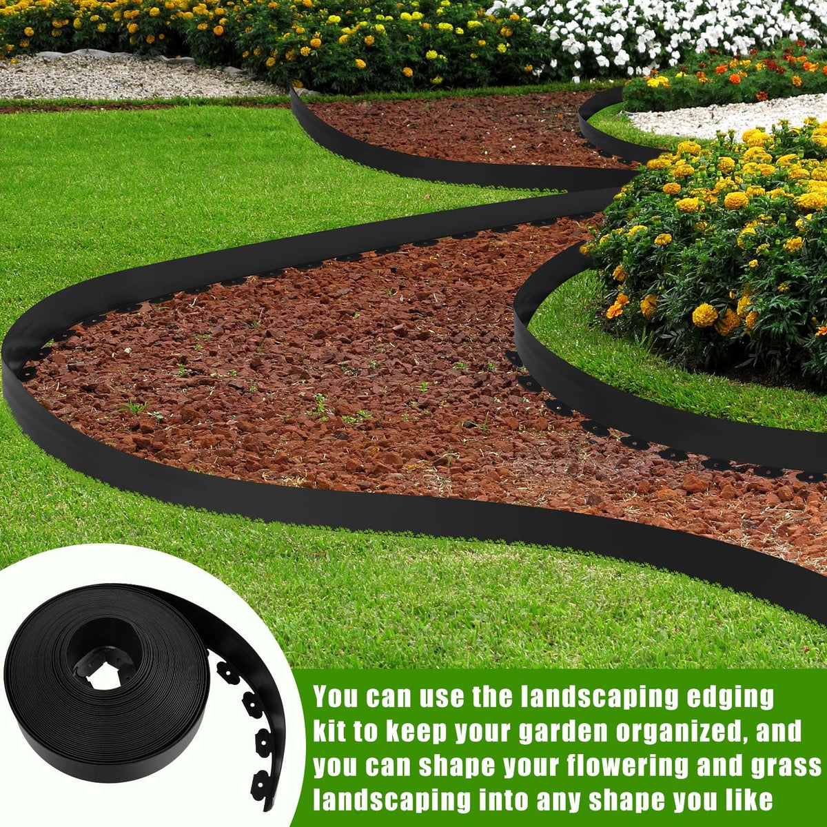 Chapou lawn and pathway edge creates crisp delineation between spaces.