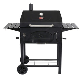 Char-Griller Traditional Charcoal Grill front view for sturdy outdoor cooking