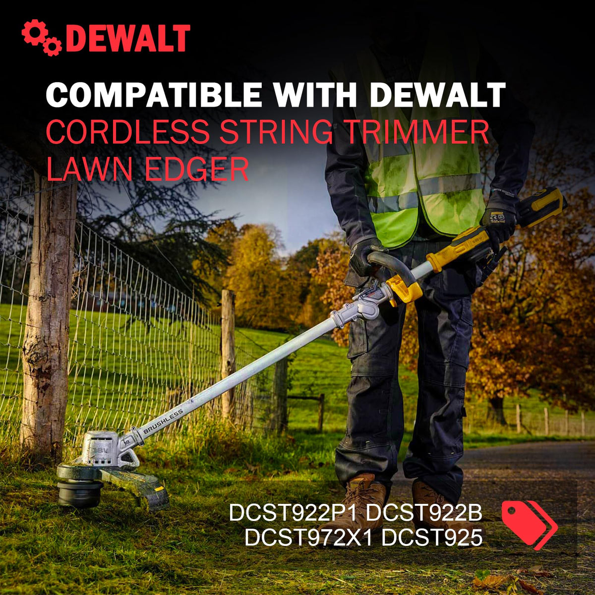 CHAR YONG cap cover for Dewalt DCST920 shields the head during use.