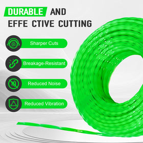 CHAR YONG Makita-compatible trimmer line reel with 175 ft length for long sessions