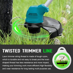 CHAR YONG nylon twisted line, durable and wear-resistant for tough grass