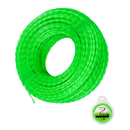 CHAR YONG twisted trimmer line 0.080 inch for Makita compatibility, efficient cutting