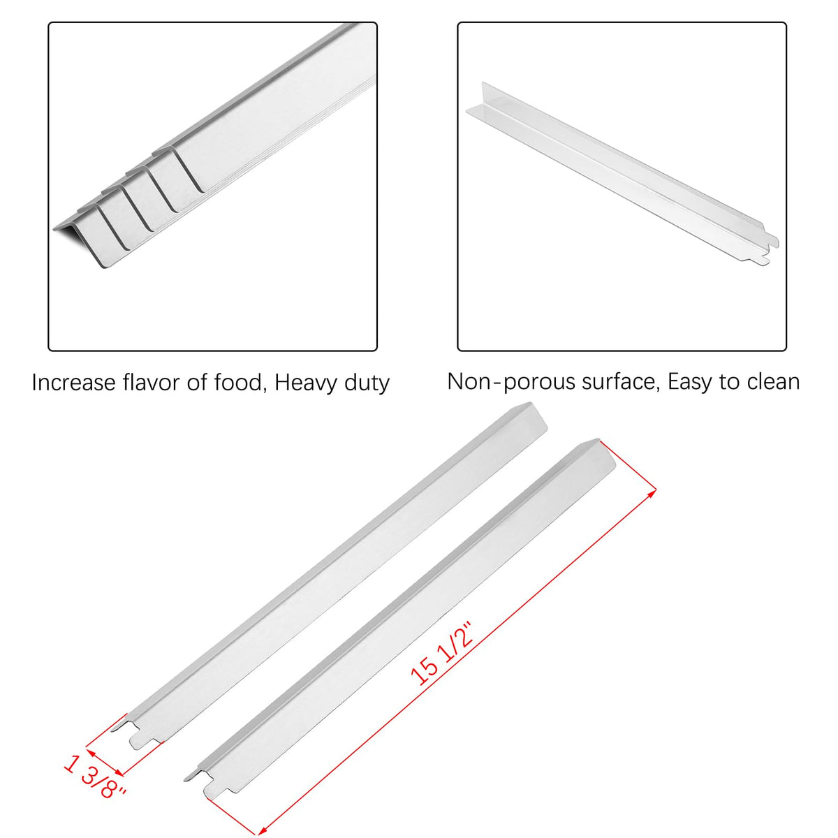Charbrofire five-pack replacement parts kit for durable grill upgrades.