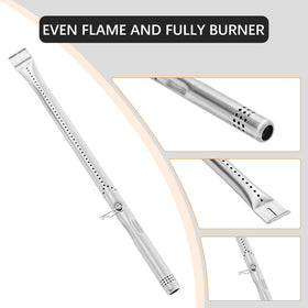 Charbrofire ceramic igniter electrode ensures reliable lighting.