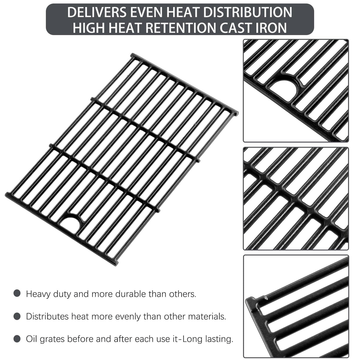 Charbrofire extendable carryover tube demonstrates adjustable fit for different grills.