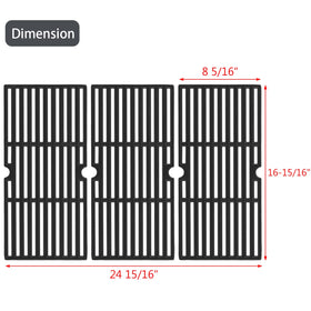 Charbrofire grates deliver high heat retention for even searing and consistent cooking
