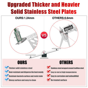 Charbrofire flame tamer plates install easily for quick maintenance and durability