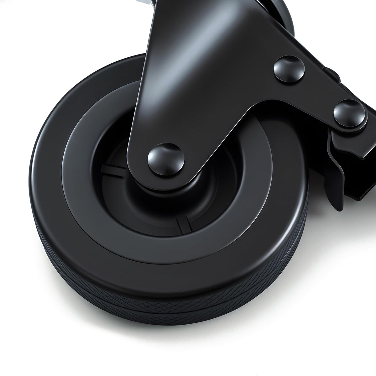 Charbrofire non-marking wheels protect flooring while rolling quietly