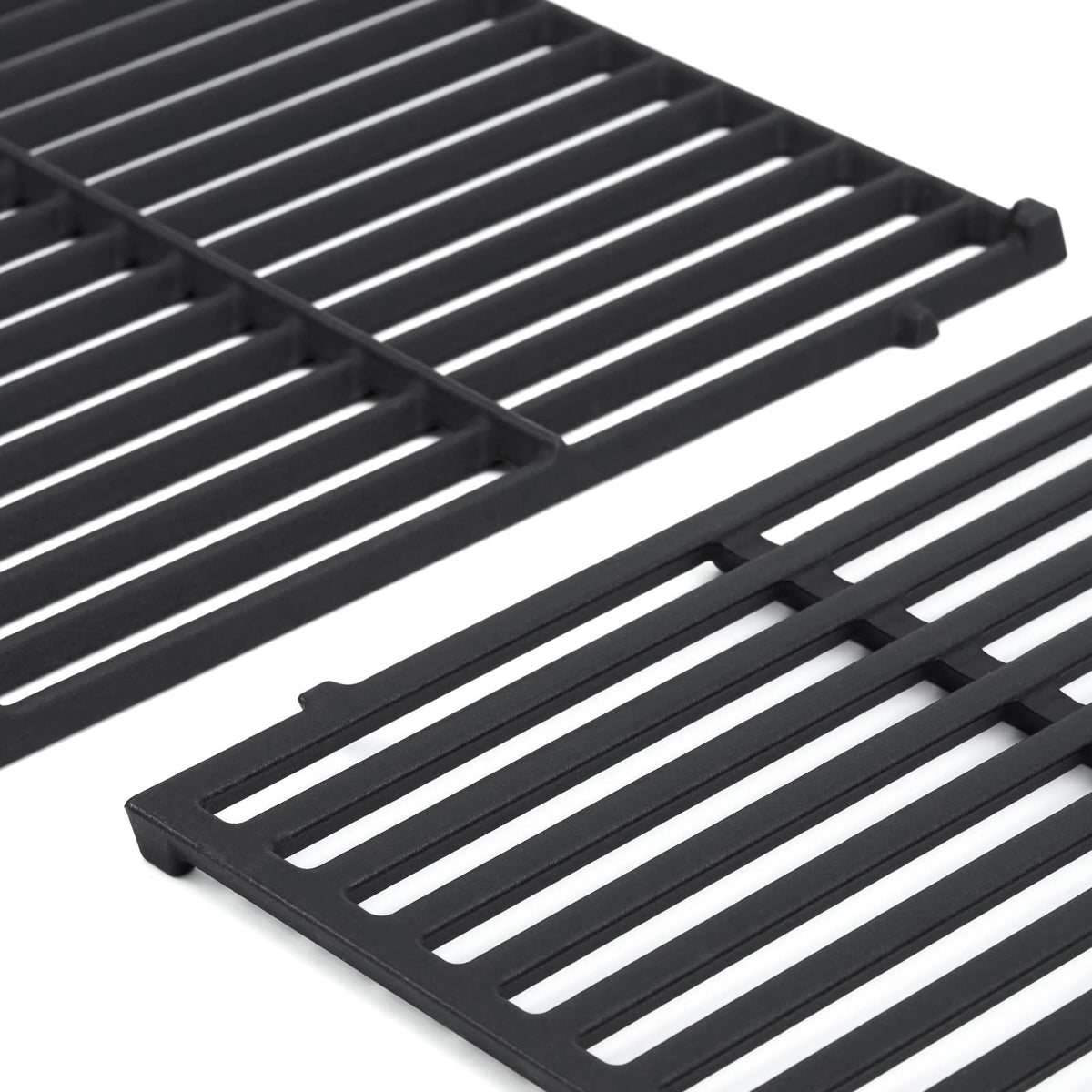 Dimensions indicating 19.5 x 12.9 inches per grate for Charbrofire Genesis 300 grates.