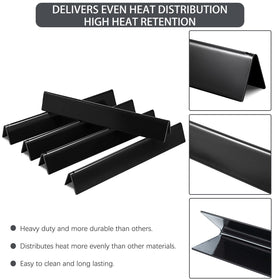 Charbrofire Genesis E-330 burner tubes ready for replacement